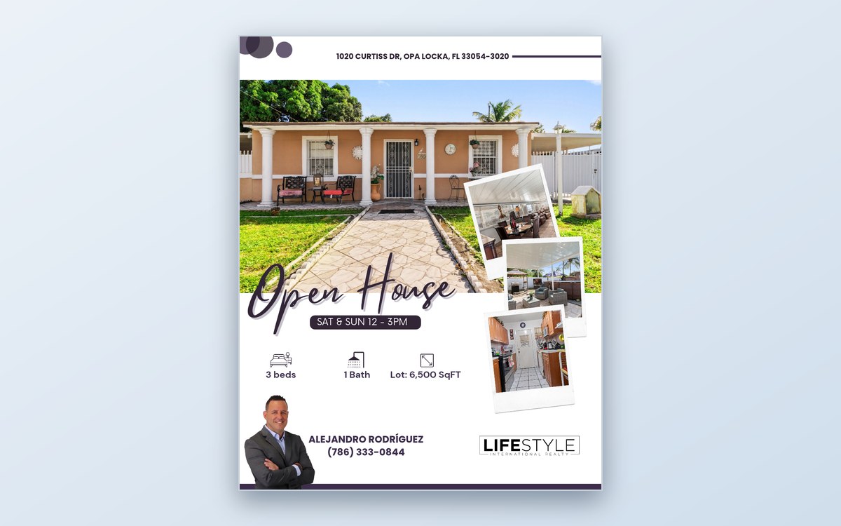 Post «Open House» de bienes raíces