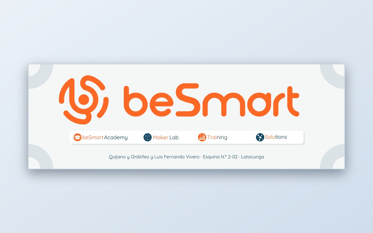 Banner de portada de beSmart para Instagram